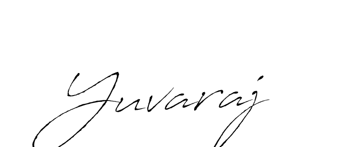 Make a beautiful signature design for name Yuvaraj. With this signature (Antro_Vectra) style, you can create a handwritten signature for free. Yuvaraj signature style 6 images and pictures png