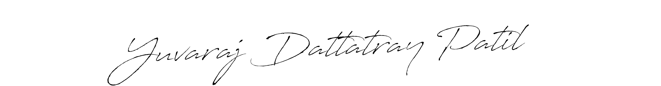 How to make Yuvaraj Dattatray Patil name signature. Use Antro_Vectra style for creating short signs online. This is the latest handwritten sign. Yuvaraj Dattatray Patil signature style 6 images and pictures png