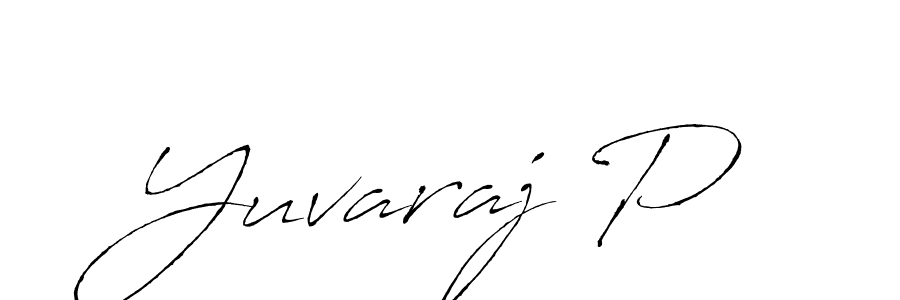 Yuvaraj P stylish signature style. Best Handwritten Sign (Antro_Vectra) for my name. Handwritten Signature Collection Ideas for my name Yuvaraj P. Yuvaraj P signature style 6 images and pictures png