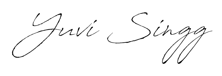 Build your personal autograph collection for name Yuvi Singg with Antro_Vectra design. Browse, select, and save your favorites. Yuvi Singg signature style 6 images and pictures png