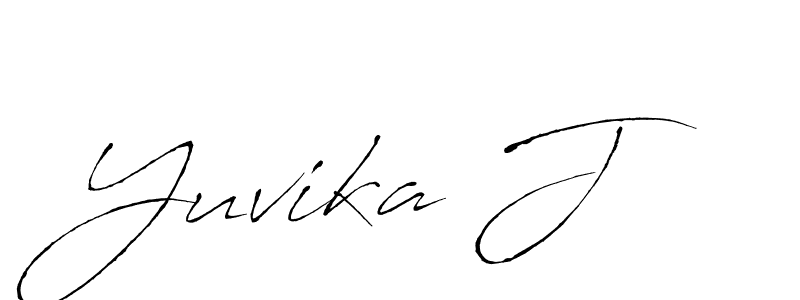 Design your own signature with our free online signature maker. With this signature software, you can create a handwritten (Antro_Vectra) signature for name Yuvika J. Yuvika J signature style 6 images and pictures png
