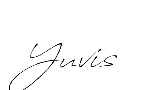 Antro_Vectra is a professional signature style that is perfect for those who want to add a touch of class to their signature. It is also a great choice for those who want to make their signature more unique. Get Yuvis name to fancy signature for free. Yuvis signature style 6 images and pictures png