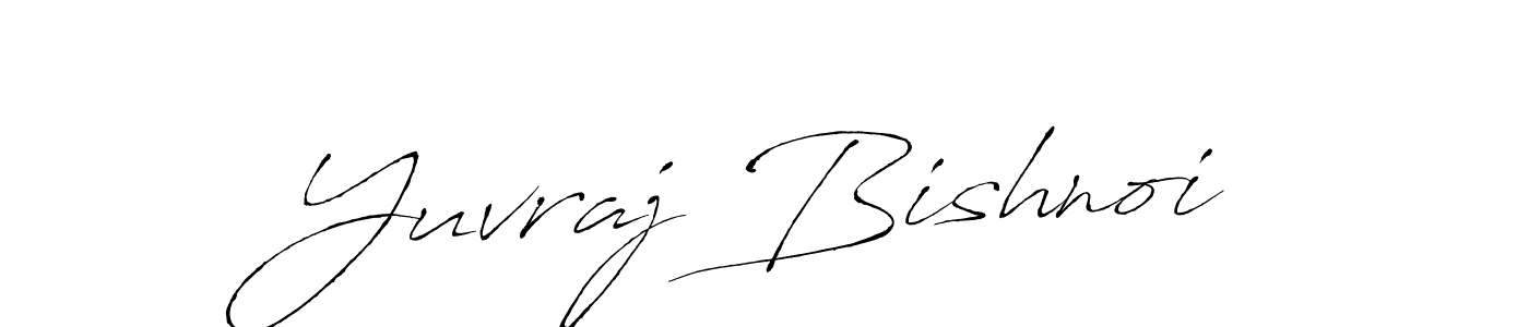 How to make Yuvraj Bishnoi signature? Antro_Vectra is a professional autograph style. Create handwritten signature for Yuvraj Bishnoi name. Yuvraj Bishnoi signature style 6 images and pictures png