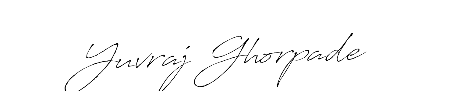 The best way (Antro_Vectra) to make a short signature is to pick only two or three words in your name. The name Yuvraj Ghorpade include a total of six letters. For converting this name. Yuvraj Ghorpade signature style 6 images and pictures png