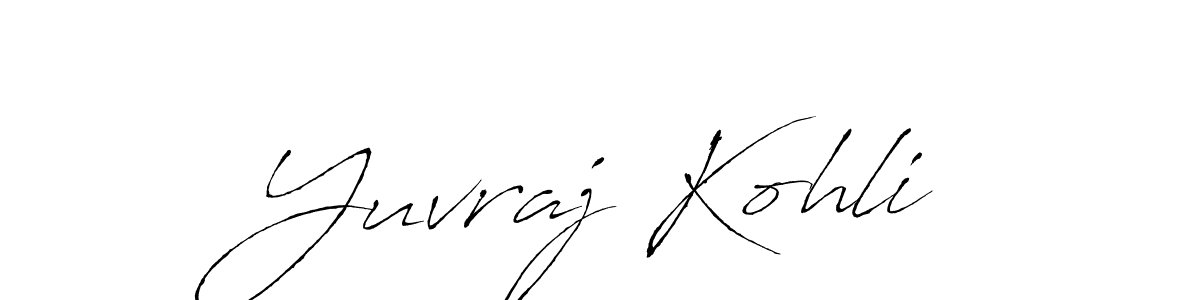 Use a signature maker to create a handwritten signature online. With this signature software, you can design (Antro_Vectra) your own signature for name Yuvraj Kohli. Yuvraj Kohli signature style 6 images and pictures png