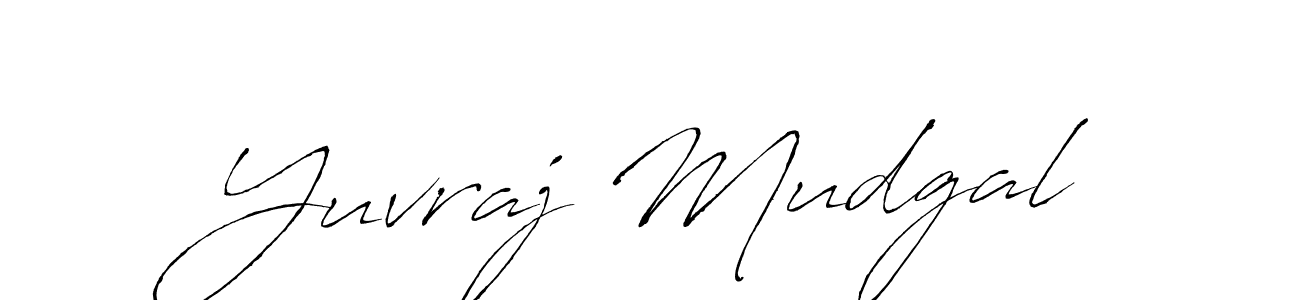 Create a beautiful signature design for name Yuvraj Mudgal. With this signature (Antro_Vectra) fonts, you can make a handwritten signature for free. Yuvraj Mudgal signature style 6 images and pictures png