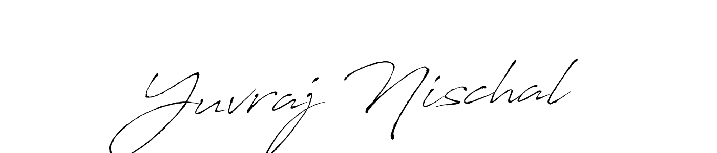 if you are searching for the best signature style for your name Yuvraj Nischal. so please give up your signature search. here we have designed multiple signature styles  using Antro_Vectra. Yuvraj Nischal signature style 6 images and pictures png