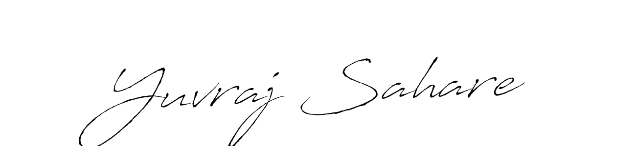 Also we have Yuvraj Sahare name is the best signature style. Create professional handwritten signature collection using Antro_Vectra autograph style. Yuvraj Sahare signature style 6 images and pictures png