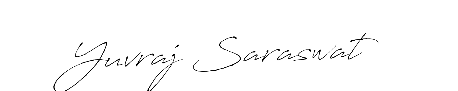 Design your own signature with our free online signature maker. With this signature software, you can create a handwritten (Antro_Vectra) signature for name Yuvraj Saraswat. Yuvraj Saraswat signature style 6 images and pictures png