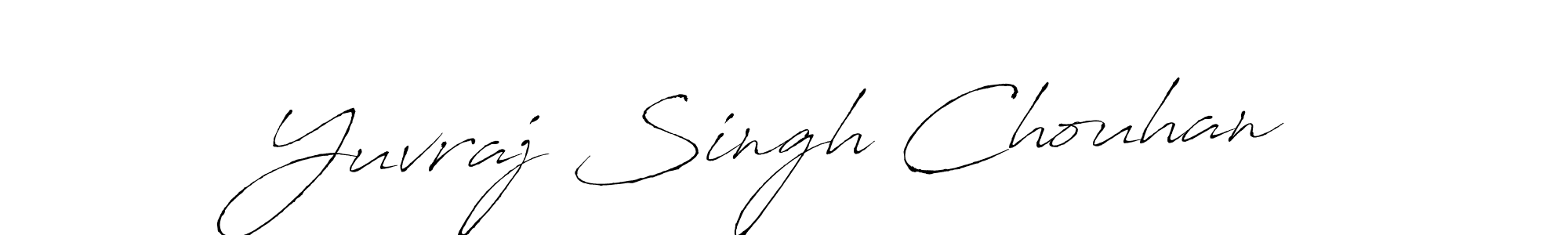 How to make Yuvraj Singh Chouhan signature? Antro_Vectra is a professional autograph style. Create handwritten signature for Yuvraj Singh Chouhan name. Yuvraj Singh Chouhan signature style 6 images and pictures png