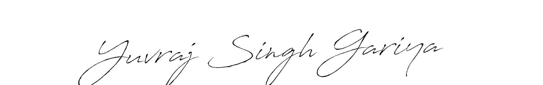 Yuvraj Singh Gariya stylish signature style. Best Handwritten Sign (Antro_Vectra) for my name. Handwritten Signature Collection Ideas for my name Yuvraj Singh Gariya. Yuvraj Singh Gariya signature style 6 images and pictures png