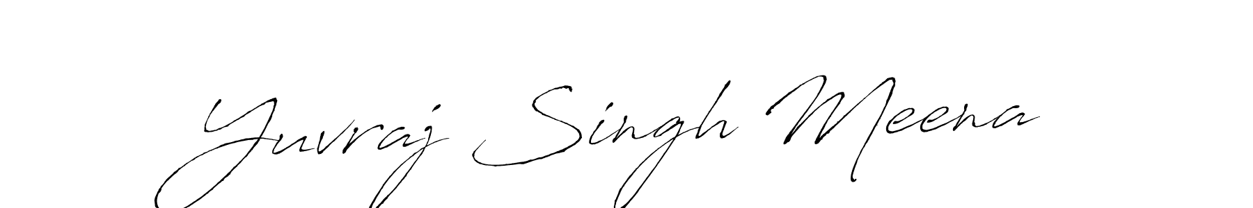 Also we have Yuvraj Singh Meena name is the best signature style. Create professional handwritten signature collection using Antro_Vectra autograph style. Yuvraj Singh Meena signature style 6 images and pictures png