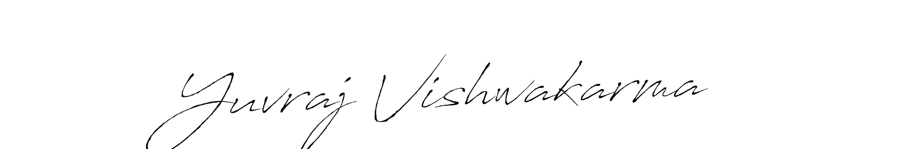 Use a signature maker to create a handwritten signature online. With this signature software, you can design (Antro_Vectra) your own signature for name Yuvraj Vishwakarma. Yuvraj Vishwakarma signature style 6 images and pictures png