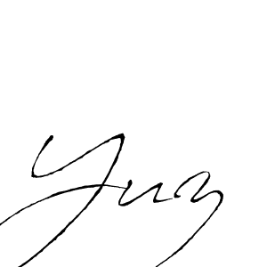 It looks lik you need a new signature style for name Yuz. Design unique handwritten (Antro_Vectra) signature with our free signature maker in just a few clicks. Yuz signature style 6 images and pictures png