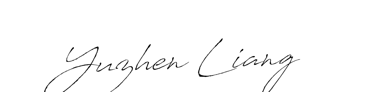 Also we have Yuzhen Liang name is the best signature style. Create professional handwritten signature collection using Antro_Vectra autograph style. Yuzhen Liang signature style 6 images and pictures png