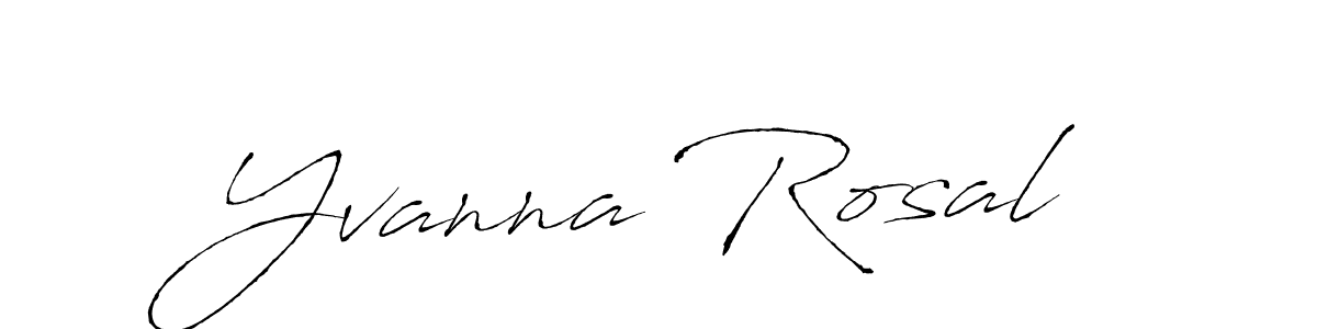 You should practise on your own different ways (Antro_Vectra) to write your name (Yvanna Rosal) in signature. don't let someone else do it for you. Yvanna Rosal signature style 6 images and pictures png