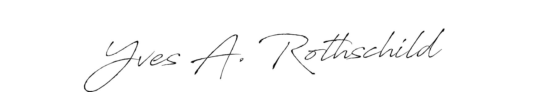 How to Draw Yves A. Rothschild signature style? Antro_Vectra is a latest design signature styles for name Yves A. Rothschild. Yves A. Rothschild signature style 6 images and pictures png