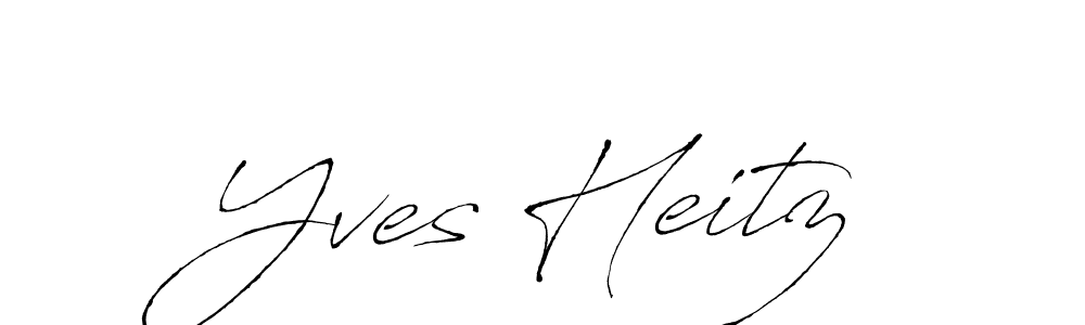 Create a beautiful signature design for name Yves Heitz. With this signature (Antro_Vectra) fonts, you can make a handwritten signature for free. Yves Heitz signature style 6 images and pictures png