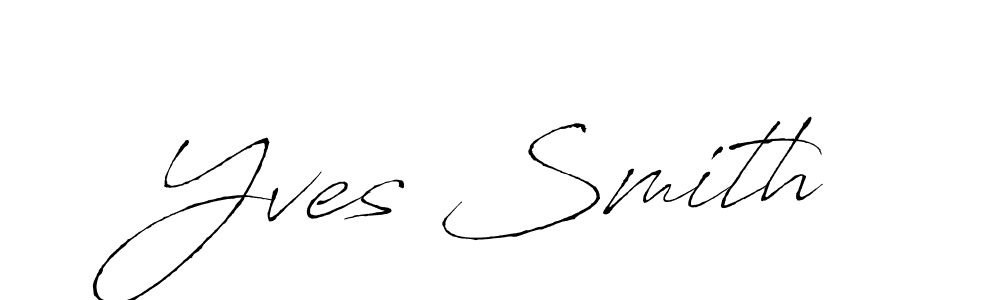 Yves Smith stylish signature style. Best Handwritten Sign (Antro_Vectra) for my name. Handwritten Signature Collection Ideas for my name Yves Smith. Yves Smith signature style 6 images and pictures png