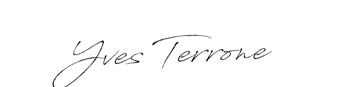 Best and Professional Signature Style for Yves Terrone. Antro_Vectra Best Signature Style Collection. Yves Terrone signature style 6 images and pictures png