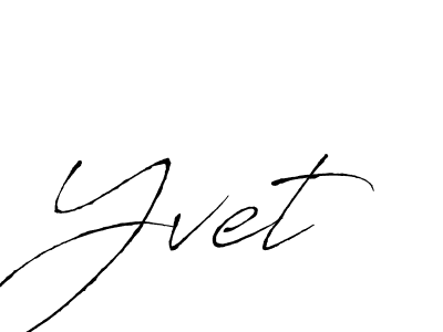 Make a beautiful signature design for name Yvet. Use this online signature maker to create a handwritten signature for free. Yvet signature style 6 images and pictures png