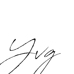 You should practise on your own different ways (Antro_Vectra) to write your name (Yvg) in signature. don't let someone else do it for you. Yvg signature style 6 images and pictures png