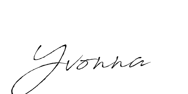 How to make Yvonna name signature. Use Antro_Vectra style for creating short signs online. This is the latest handwritten sign. Yvonna signature style 6 images and pictures png