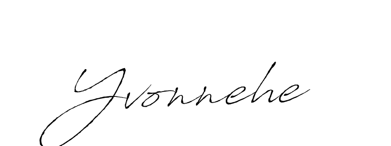 You should practise on your own different ways (Antro_Vectra) to write your name (Yvonnehe) in signature. don't let someone else do it for you. Yvonnehe signature style 6 images and pictures png