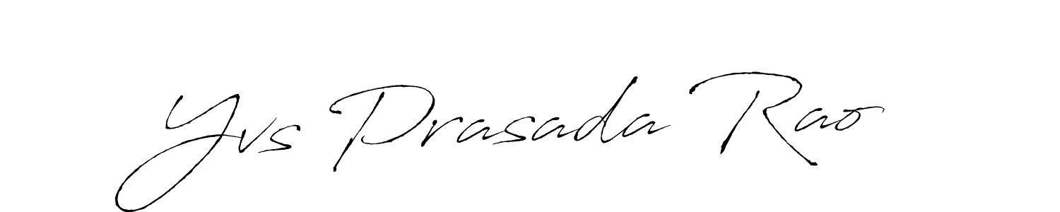 You can use this online signature creator to create a handwritten signature for the name Yvs Prasada Rao. This is the best online autograph maker. Yvs Prasada Rao signature style 6 images and pictures png