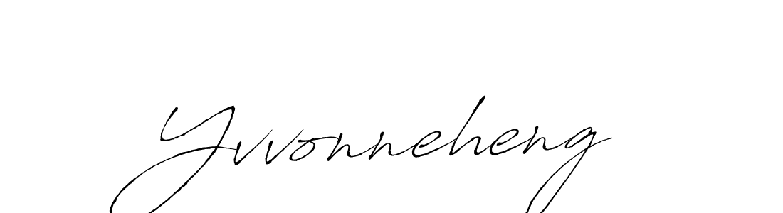 Antro_Vectra is a professional signature style that is perfect for those who want to add a touch of class to their signature. It is also a great choice for those who want to make their signature more unique. Get Yvvonneheng name to fancy signature for free. Yvvonneheng signature style 6 images and pictures png