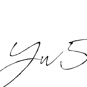 How to Draw Yw5 signature style? Antro_Vectra is a latest design signature styles for name Yw5. Yw5 signature style 6 images and pictures png