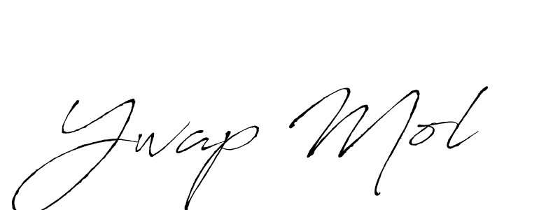 How to make Ywap Mol name signature. Use Antro_Vectra style for creating short signs online. This is the latest handwritten sign. Ywap Mol signature style 6 images and pictures png