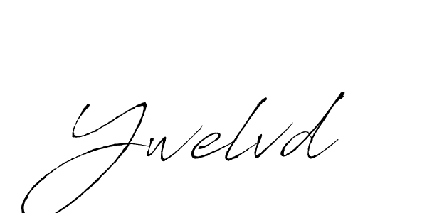 Make a beautiful signature design for name Ywelvd. With this signature (Antro_Vectra) style, you can create a handwritten signature for free. Ywelvd signature style 6 images and pictures png