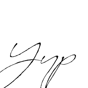 Once you've used our free online signature maker to create your best signature Antro_Vectra style, it's time to enjoy all of the benefits that Yyp name signing documents. Yyp signature style 6 images and pictures png