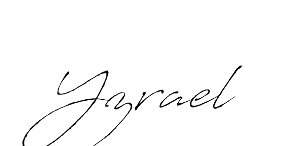 Create a beautiful signature design for name Yzrael. With this signature (Antro_Vectra) fonts, you can make a handwritten signature for free. Yzrael signature style 6 images and pictures png