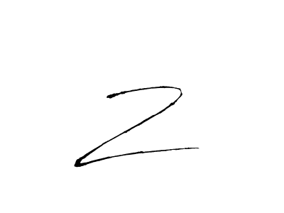 You should practise on your own different ways (Antro_Vectra) to write your name (Z∆) in signature. don't let someone else do it for you. Z∆ signature style 6 images and pictures png