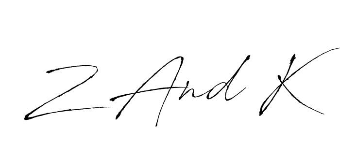 Here are the top 10 professional signature styles for the name Z And K. These are the best autograph styles you can use for your name. Z And K signature style 6 images and pictures png