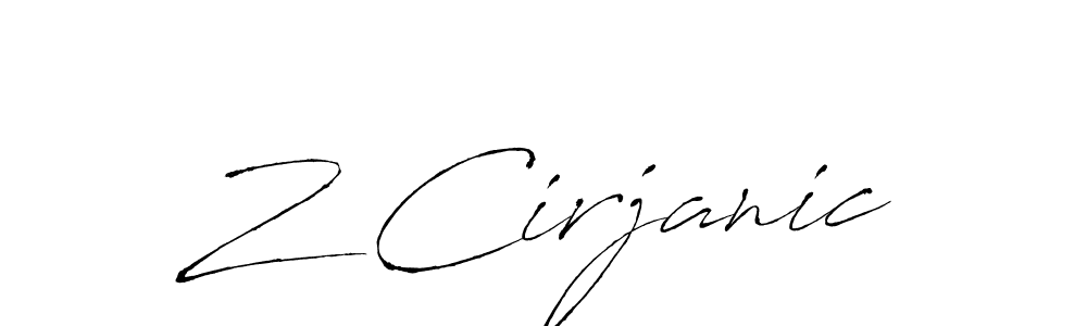 Best and Professional Signature Style for Z Cirjanic. Antro_Vectra Best Signature Style Collection. Z Cirjanic signature style 6 images and pictures png