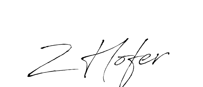 This is the best signature style for the Z Hofer name. Also you like these signature font (Antro_Vectra). Mix name signature. Z Hofer signature style 6 images and pictures png