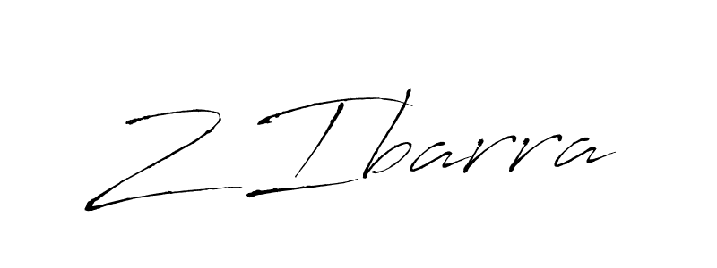 You should practise on your own different ways (Antro_Vectra) to write your name (Z Ibarra) in signature. don't let someone else do it for you. Z Ibarra signature style 6 images and pictures png