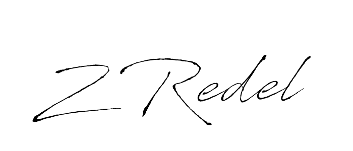 Also You can easily find your signature by using the search form. We will create Z Redel name handwritten signature images for you free of cost using Antro_Vectra sign style. Z Redel signature style 6 images and pictures png