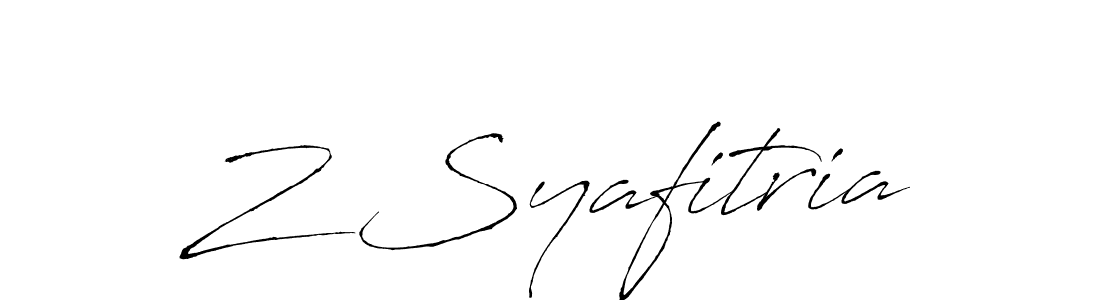 Best and Professional Signature Style for Z Syafitria. Antro_Vectra Best Signature Style Collection. Z Syafitria signature style 6 images and pictures png
