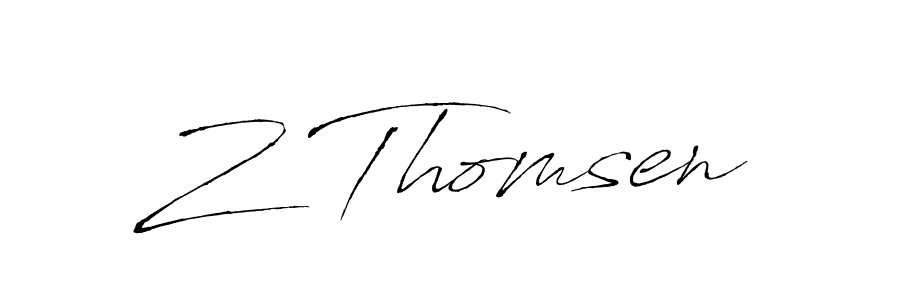 This is the best signature style for the Z Thomsen name. Also you like these signature font (Antro_Vectra). Mix name signature. Z Thomsen signature style 6 images and pictures png