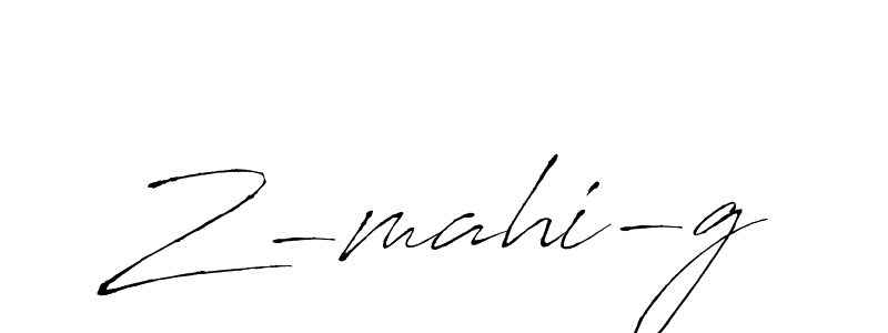 if you are searching for the best signature style for your name Z-mahi-g. so please give up your signature search. here we have designed multiple signature styles  using Antro_Vectra. Z-mahi-g signature style 6 images and pictures png