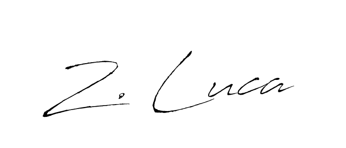 You can use this online signature creator to create a handwritten signature for the name Z. Luca. This is the best online autograph maker. Z. Luca signature style 6 images and pictures png