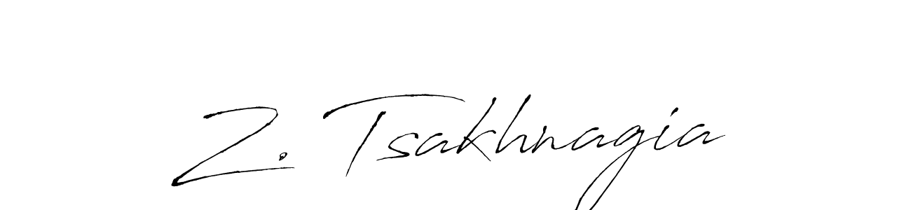 Similarly Antro_Vectra is the best handwritten signature design. Signature creator online .You can use it as an online autograph creator for name Z. Tsakhnagia. Z. Tsakhnagia signature style 6 images and pictures png