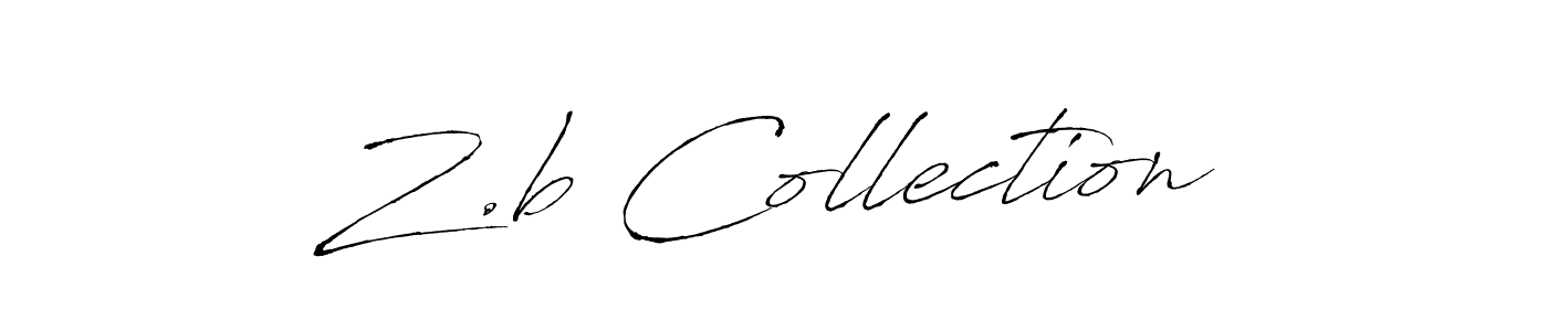 Also You can easily find your signature by using the search form. We will create Z.b Collection name handwritten signature images for you free of cost using Antro_Vectra sign style. Z.b Collection signature style 6 images and pictures png