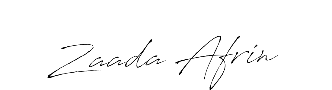 This is the best signature style for the Zaada Afrin name. Also you like these signature font (Antro_Vectra). Mix name signature. Zaada Afrin signature style 6 images and pictures png