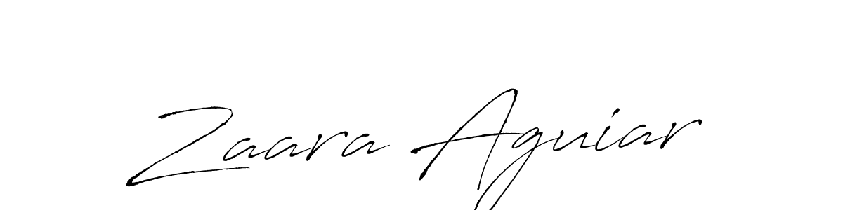 Make a beautiful signature design for name Zaara Aguiar. Use this online signature maker to create a handwritten signature for free. Zaara Aguiar signature style 6 images and pictures png