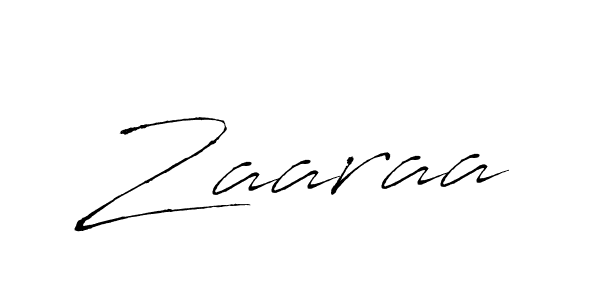 Use a signature maker to create a handwritten signature online. With this signature software, you can design (Antro_Vectra) your own signature for name Zaaraa. Zaaraa signature style 6 images and pictures png